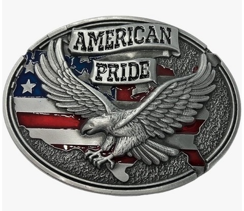 American Pride Flag Belt Buckle Wholesale 1616ATS