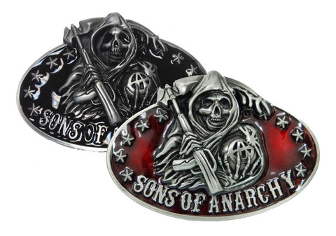 Enamel Sons of Anarchy Reaper Belt Buckle Wholesale 1002