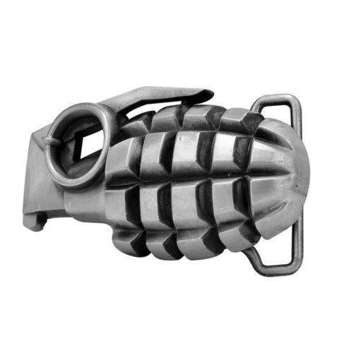 Wholesale 3D Grenade Belt Buckle 1195
