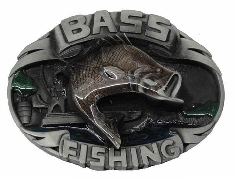 Wholesale Bass Fishing Belt Buckle 1490