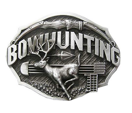 2pcs Wholesale Bow hunting Belt Buckle 1474