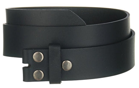 Men's Genuine Leather Jean Belt Wholesale Black leather belt WN33G