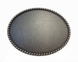 2pcs Wholesale Custom Oval Blank Belt Buckle 1650