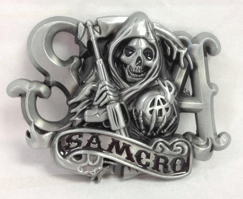 Sons of Anarchy Reaper Belt Buckle Wholesale 1001