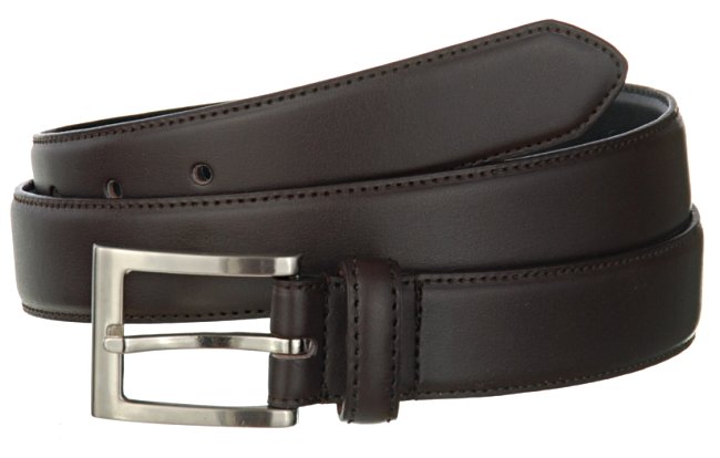 Wholesale Men's Leather Belt 1-1/4" Wide 2222BN Brown