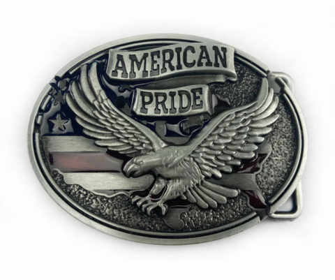 American Pride Flag Belt Buckle Wholesale 1616