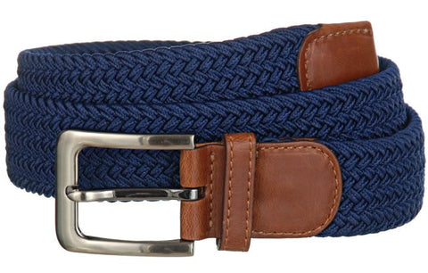 Wide Men's Leather Stretch Belt Wholesale 7001GNB