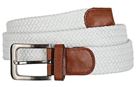 Wide Men's Leather Stretch Belt Wholesale 7001GWH